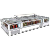 Quality High End Version Glass Door Chest Freezer 600L 700L 1000L static cooling for sale