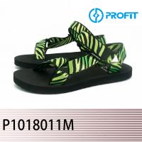 China BSCI Lightweight Outdoor EVA Men Sports Sandal With Woven Upper factory