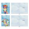 China Cartoon Animal Custom Made Greeting Cards Lovely Color Printing Cover For Children factory