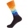 China Eco - Friendly Trendy Dress Socks For Men , Colorful Funny Crazy Novelty Funky Cotton Socks factory