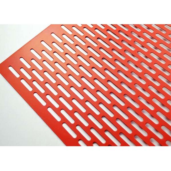Quality Slotted Hole Perforated Metal Sheet Offer An Efficient Way To Filter, Grades Liquids And Solids For Food Industries for sale