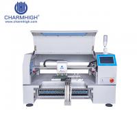 China Linear Guide SMT Pick And Place Machine Charmhigh Desktop Automatic 8000cph for sale