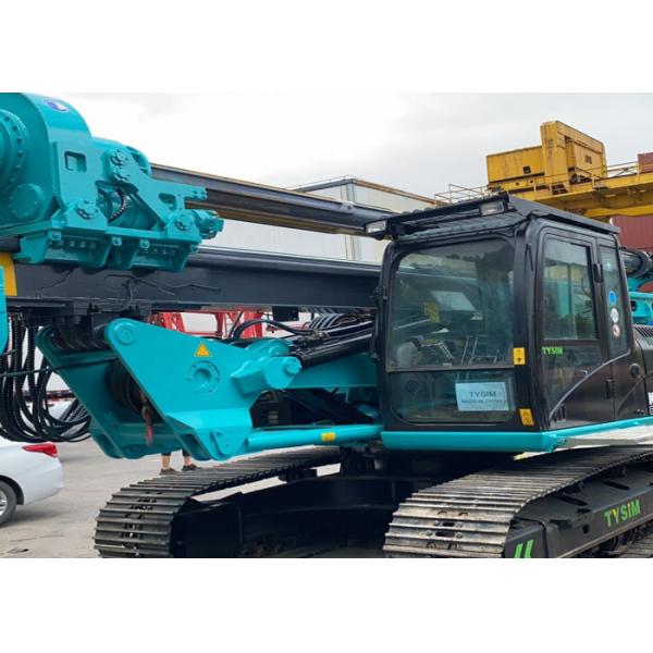 Quality 34.3mpa 60kNm Hydraulic Rotary Piling Rig Ground Screw Pile Driver Pile Drilling for sale