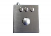 China Stainless Steel Metal Trackball Mouse 38mm Stand Alone 1mm Long Stroke Key Travel factory