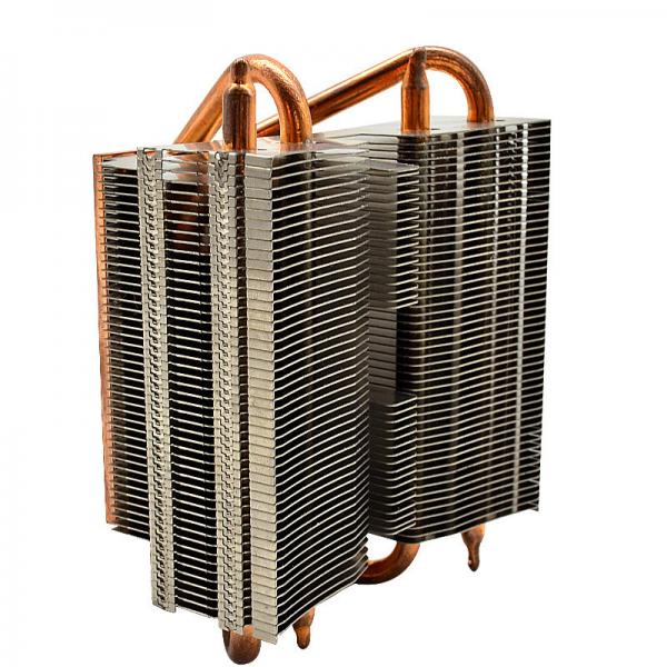 Quality Anti Corrosion Copper Heat Pipe Radiator Heatsink ISO9001 Durable for sale