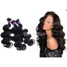China Double Weft Peruvian Weaving Hair / Smooth Soft Clean Virgin Hair factory
