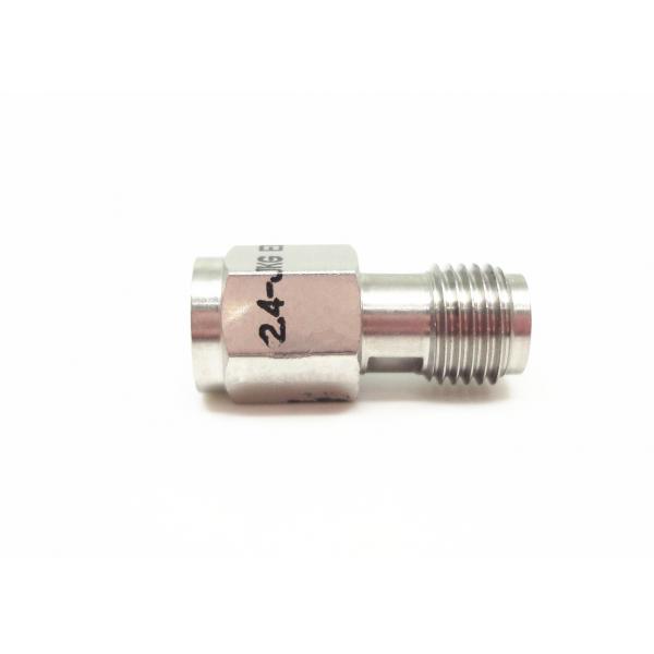 Quality Stainless Steel 2.4mm Male to Female Straight Millimeter Wave MMW RF Adapter for sale