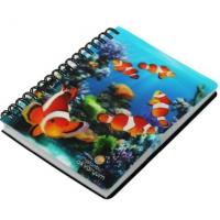 China Custom Small Colorful Heart Shape Spiral Notebook, note pad Matt Lamination for sale