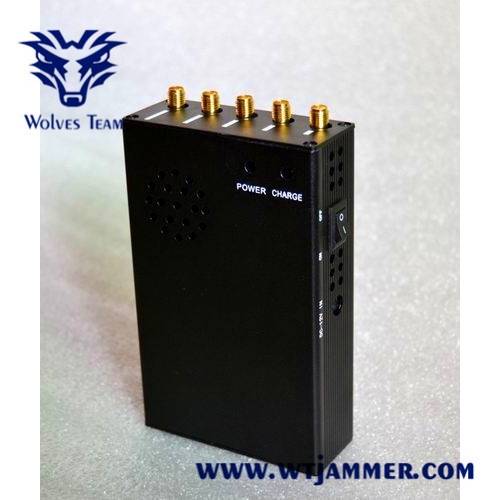 Quality Handheld 20 Meters 3W Cell Phone Jamming Device for sale