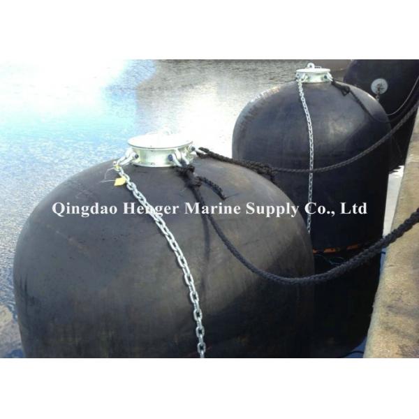 Quality Self - Adjustable Submarine Fenders / Marine Floating Wheel Fender Natural Rubber Material for sale
