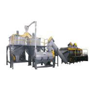 Quality Dewatering Plastic Washing Recycling Machine 500-5000kg/H Plastic Scrap Washing for sale