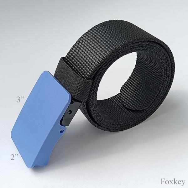 Quality Tactical Adjustable Nylon Waist Belt With POM Plastic Buckle Easy Print Any Logo for sale