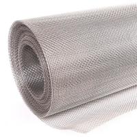 Quality 304 Stainless Steel Woven Wire Mesh Roll 1.2m 1.5m Width Acid Resistance for sale
