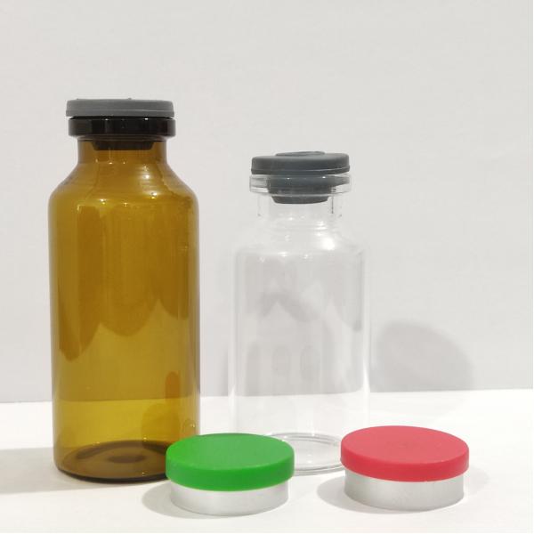 Quality vitraj fioloj kosmetika vitro botelo 20R klara tubular vial floto injekto botelo for sale