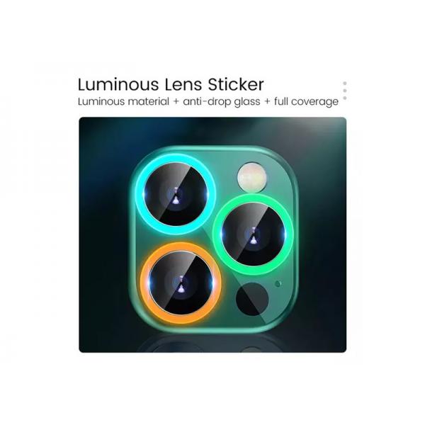 Quality Anti Fall Premier Luminous Camera Lens Protector For IPhone 12 Pro Max for sale
