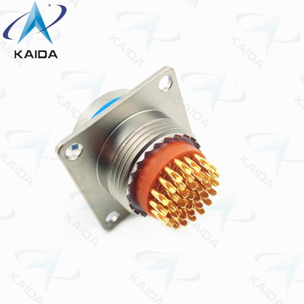 Quality Aluminum Shell MIL-DTL-38999 Series 2 37 Male Pins MIL-DTL-38999 Connector for sale