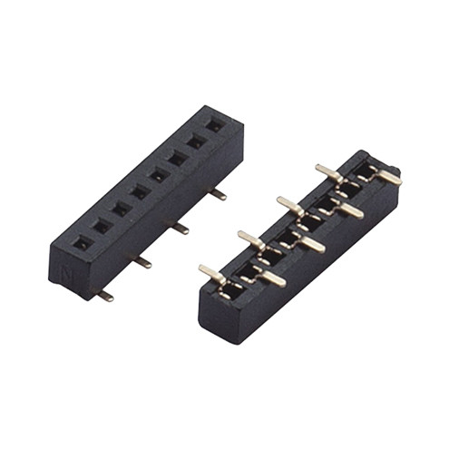 Quality 1.27X2.54 Mm Pitch 8 Pin Header Female Pcb Connector Dual Row for sale