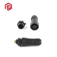 China LED Display Nylon M14 Waterproof Aviation Plug Socket Male And Female Connector Panel factory