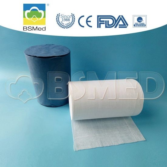 Quality Disposable 100% Cotton Medical Cotton Gauze Pure White Color For Hospital / Clinic for sale