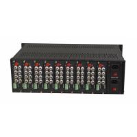 China 19inch Media Converter Chassis , 3u Rack Mount Chassis For Video Optical Converter factory