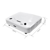 China 4K Ultra Short Throw Laser Projector 3600lm Portable Projector For Interactive Whiteboard for sale