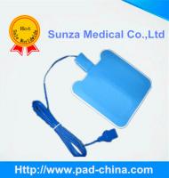 China Horizontal ESU plate,Bipolar reusable grounding pad,elelctrosurgical dispersive elelctrode factory