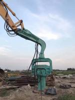China Compact Structure Vibratory Pile Driving Equipment Accurate Quick Piling Speed factory