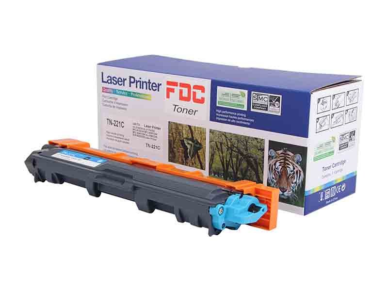 China Brother Laser Printer Toner Cartridge , Replacement Printer Cartridges For TN221C factory