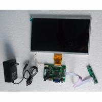 China DIY frameless 10 inch LCD monitor display with VGA support HD AV input ports for PC car POS without frame factory
