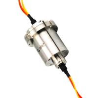 Quality Long Life Slip Ring of 7 Channels Fiber Optic Rotary Joint 24-hour Technology for sale