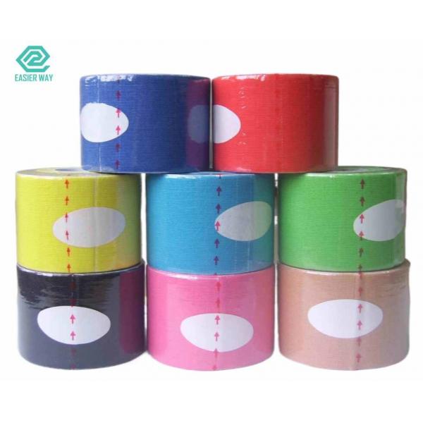 Quality Sports Use Medical Kinesiology Tape 2.5-10cm For Human Skin And Mucous Membrane for sale