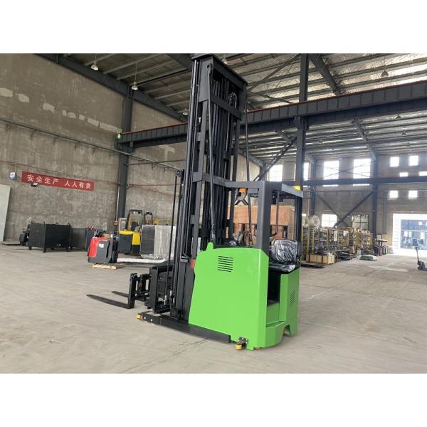 Quality 1.0 Ton Electric Pallet Reach Truck Seat Type Electromagnetic Braking for sale