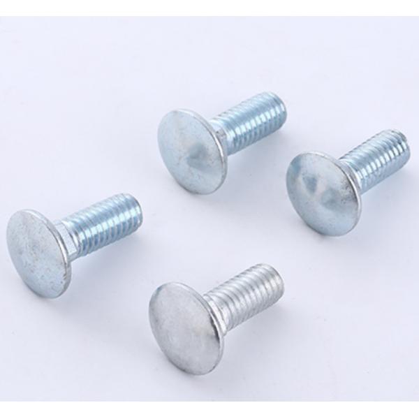 Quality Hardened Steel Grade 8.8 10.9 Round Head Bolts Din 603 607 605 ASME M8 M14 M16 Bolt And Nut for sale