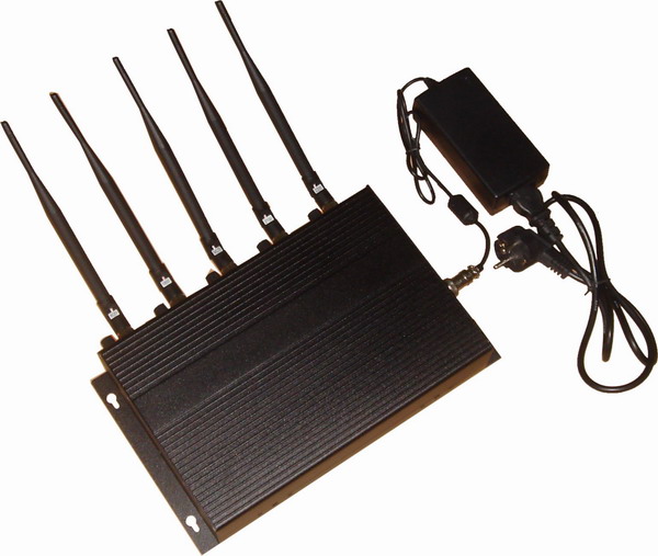 Quality High Power Cell Phone Signal Jammer For Schools EST-505C with Remote Control for sale