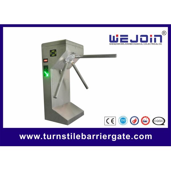 Quality 304 Stainless Steel Subway Tripod Turnstile Entry Systems Intelligent Barrier for sale