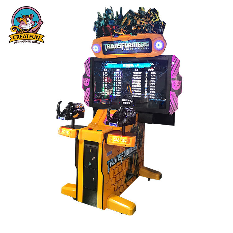 China Exciting Coin Pushed Shooting Game Machine Multiplay Simple Operation factory