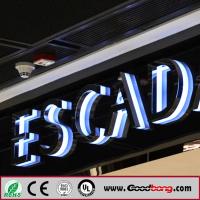 China China factory personalized outdoor led acrylic letter sign, vacuum forming decorative lett factory