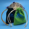 China Drawstring Velvet Pouch Reusable Custom Jewelry Packaging Bag factory