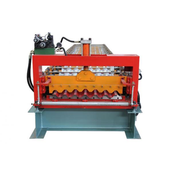 Quality PLC Program Corrugated Roof Sheet Making Machine Automatic Producing With Hand for sale