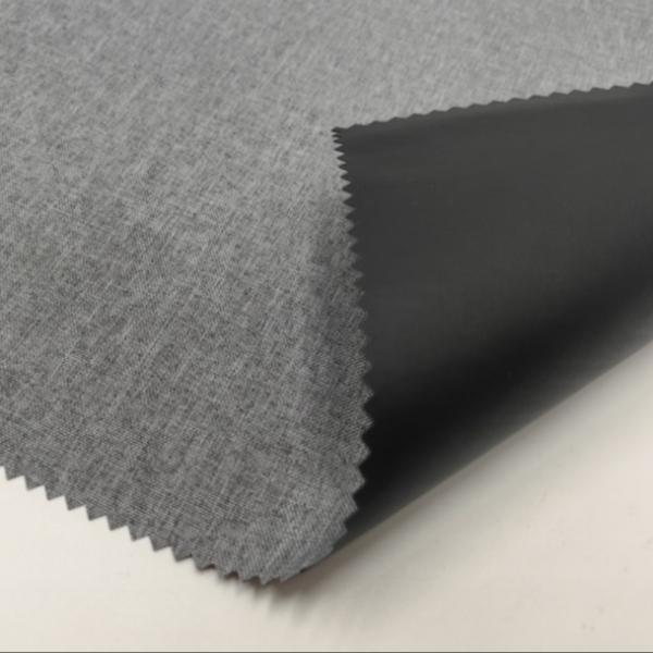 Quality Grey 300D Anti Static Cation Fabric 1000 Meters MOQ Cation Fabric For Bags for sale