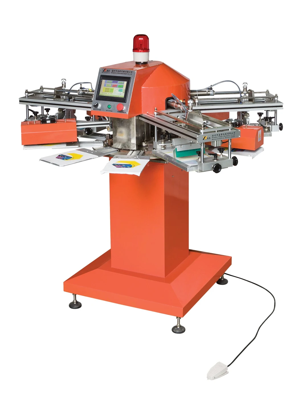 SPF High Speed Tagless / Label Screen Printer