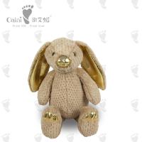 China 36 X 64cm Soft Plush Toy Eco Friendly Eastern Yellow Bunny Soft Toy factory