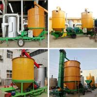 China 50HZ Corn Vertical Driers Machine Mobile Heat Insulation factory