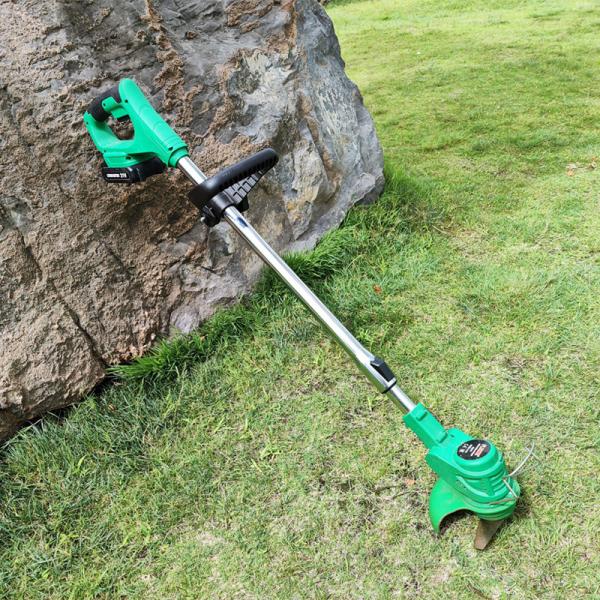 Quality 21v Cordless Brush Cutter Electric Battery Grass Trimmer With Brushless Motor for sale
