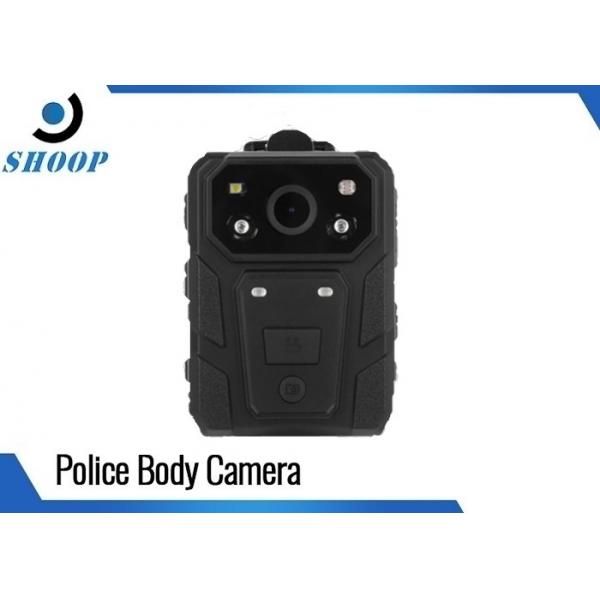 Quality Portable HD 1296P IP67 Police Body Cameras Recorder 34 Megapixel 140 Degree Wide for sale