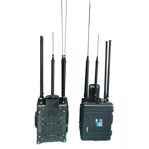 Quality Portable high power remote control bomb jammer Radio-Controlled Improvised for sale