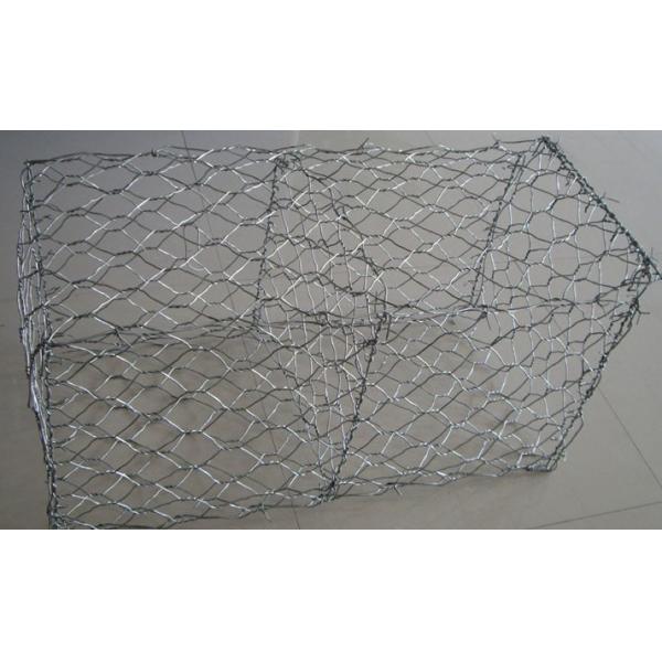 Quality Galvanized 4.0 mm PVC Wire 4*1m Gabion Machine106*120mm Mesh for Sustain Bank for sale