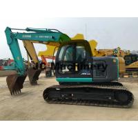 Quality SK135SR Zero Tail Used Kobelco Excavator / Used Track Excavators With Mitsubishi for sale