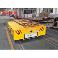 China China Customized Yellow Motorized Cart Moving On Rails,BEFANBY Electric Battery Powered Industry Vehicles factory