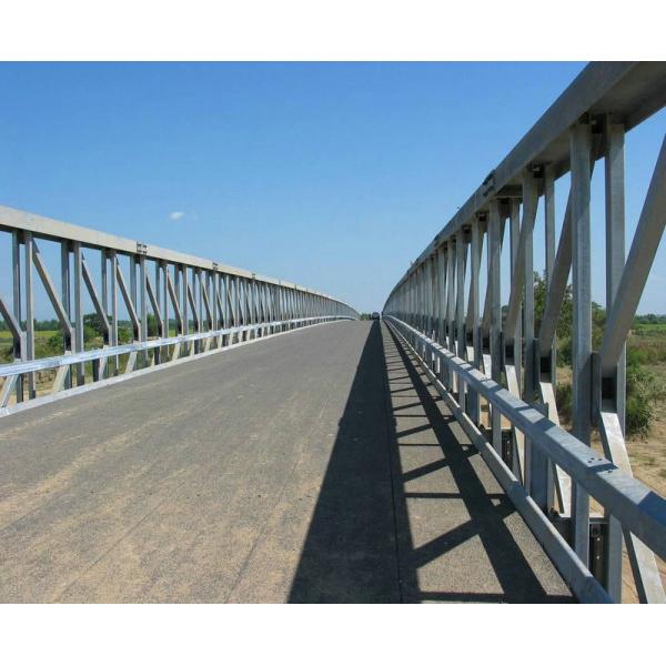 Quality Prefabricated Delta Modular Steel Bridge Simple Structure For performance for sale